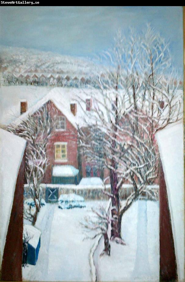 Anita Ree Wimbledon snowscape